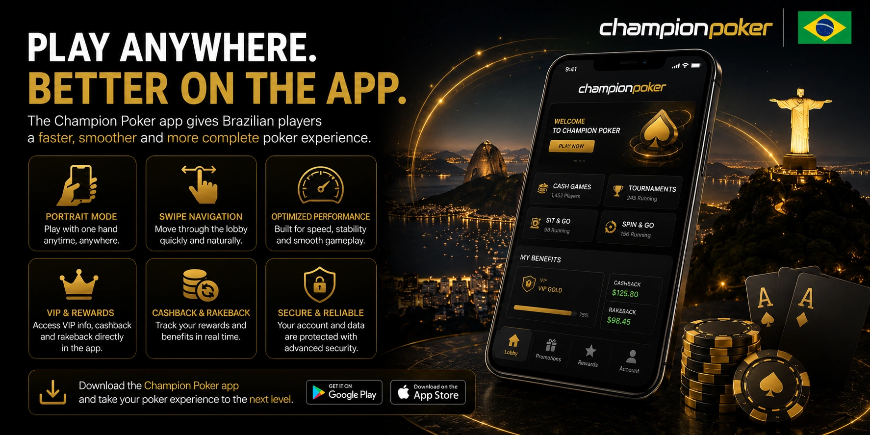 Champion Poker Android installation troubleshooting and setup in Brazil